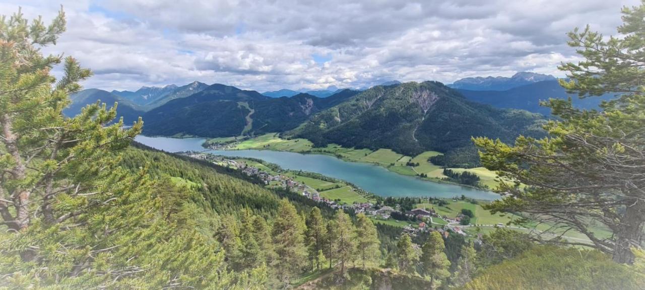 Die Weisse Wand Weissensee Esterno foto