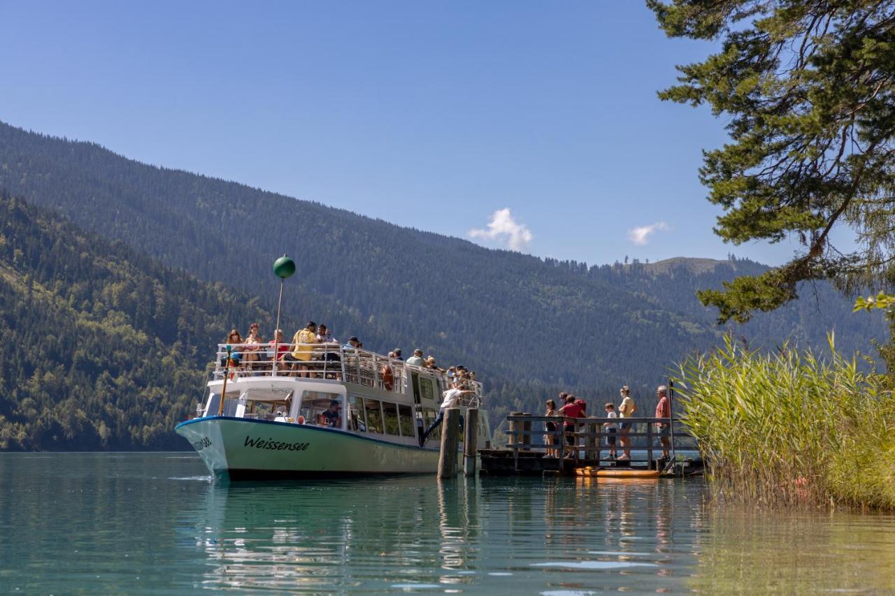 Die Weisse Wand Weissensee Esterno foto