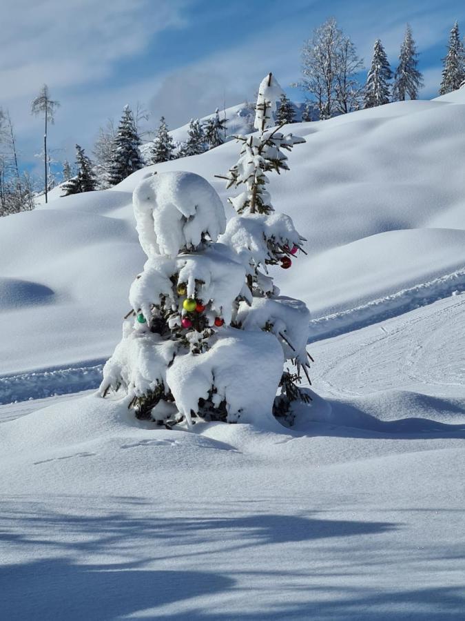 Die Weisse Wand Weissensee Esterno foto