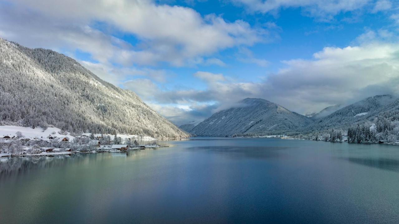Die Weisse Wand Weissensee Esterno foto